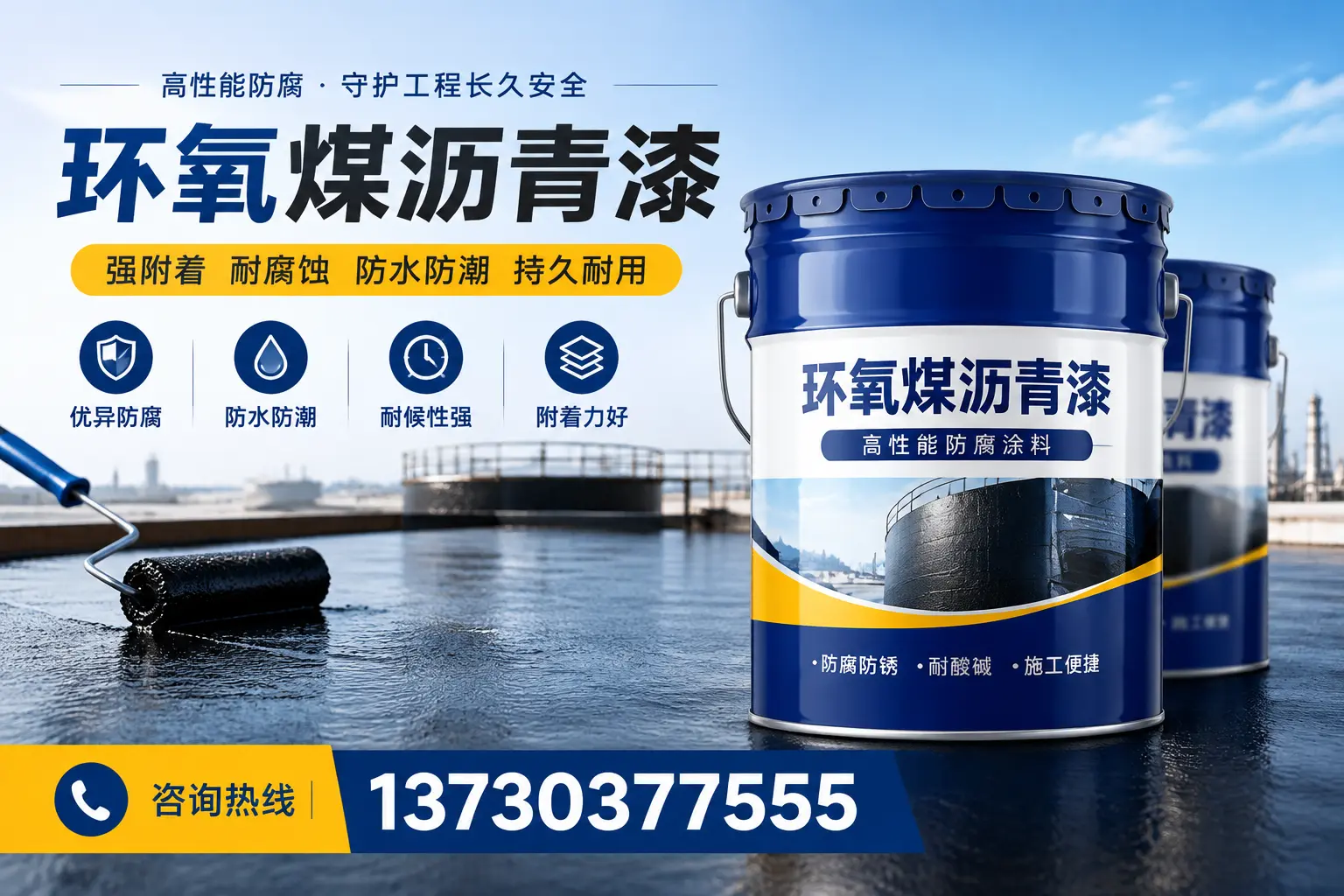 如何判断环氧煤沥青漆的质量？东城消费者指南