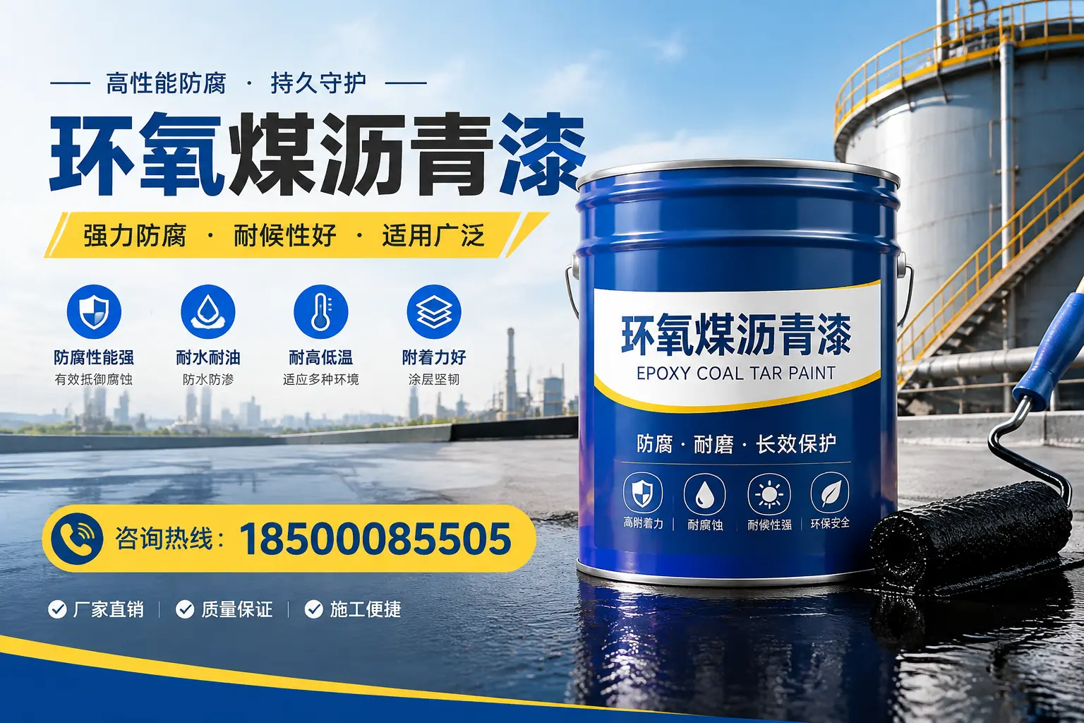 环氧煤沥青漆的储存与运输注意事项，东城企业须知